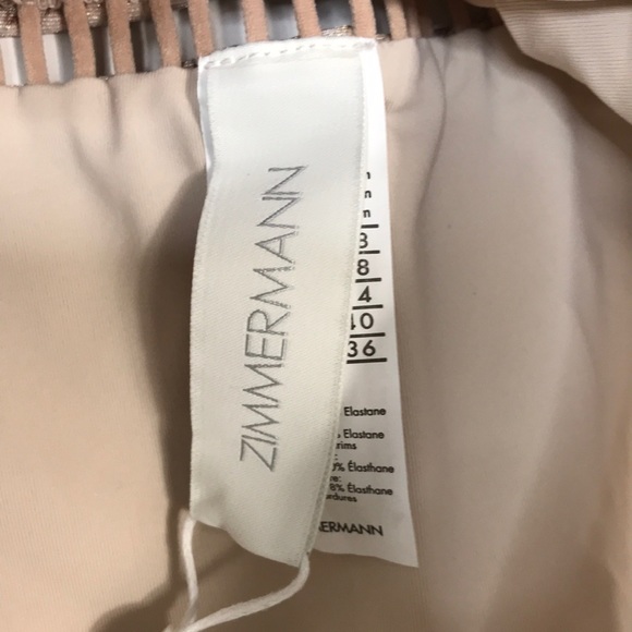 NWT ZIMMERMAN Bellitude snake-print one piece swimsuit - Picture 3 of 6